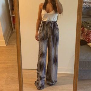 Pinstripe Jumpsuit
